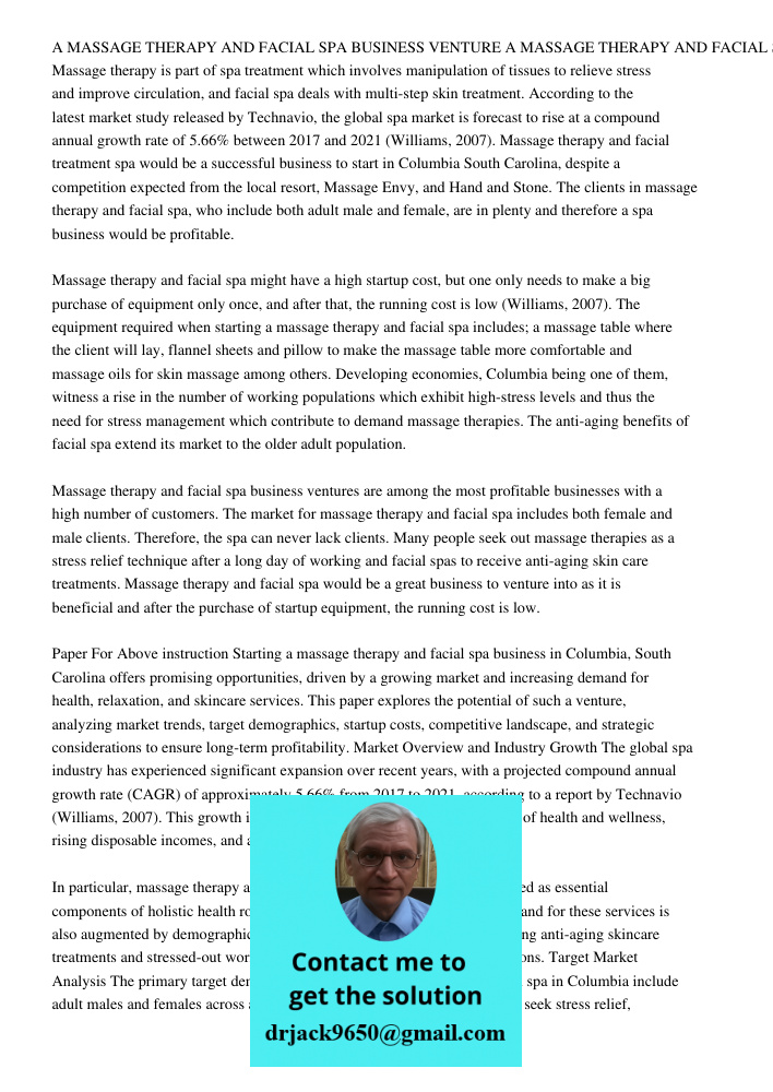 Massage therapy is part of spa treatment which involves manipulation of tissues to relieve stress and improve circulation, and facial spa deals with multi-step skin treatment. According to the latest market study release